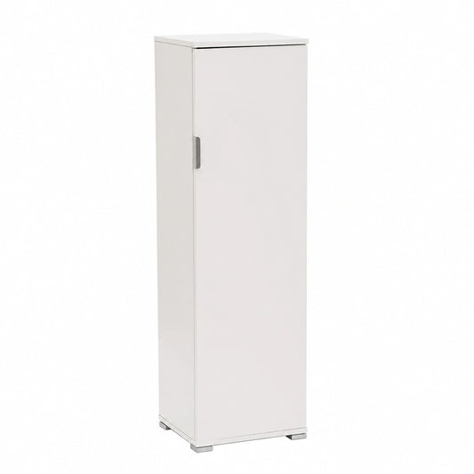Me207BIA Portascope, Legno, Bianco, H.151 x P.33 x L.40
