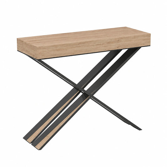 Consolle Allungabile, Tavolo Allungabile Sala da Pranzo (Fino a 300cm) Mobile Consolle Ingresso, Tavolo Cucina Allungabile, Console Arredo in Italy